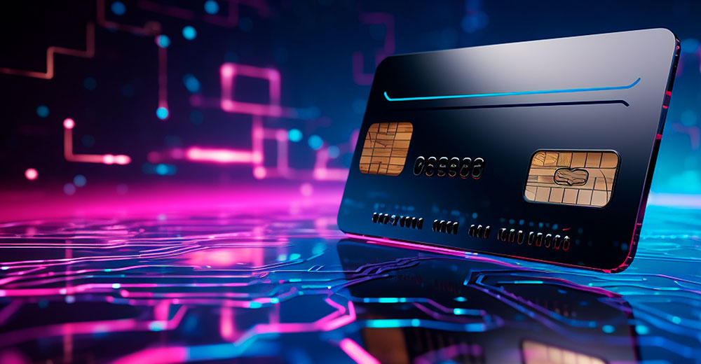 online shopping payment card